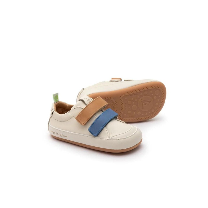 Tip Toey Joey Toddler Sneaker Bossy Play – Tapioca/Blu Tang/ Hay