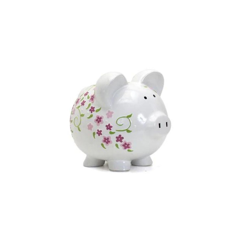 Child to Cherish Shabby Chic Piggy Bank