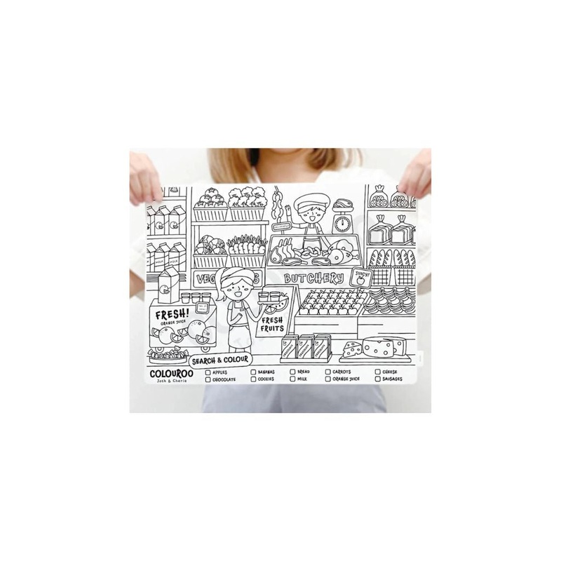 Colouroo Grocery Store: Search & Colour Mat