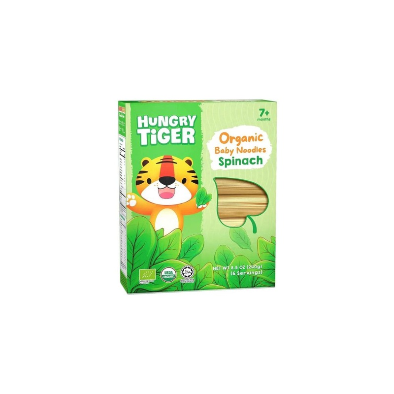 Hungry Tiger Organic Baby Noodles – Spinach