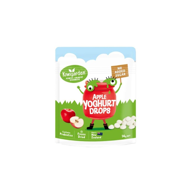 KiwiGarden Apple Yoghurt Drops 14g – No added sugar