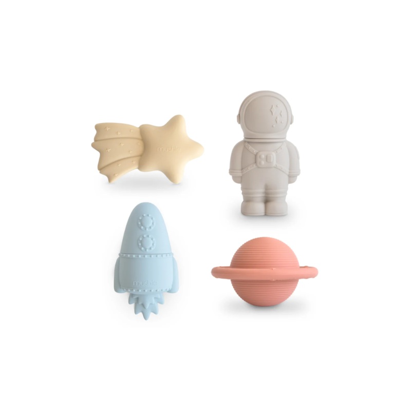 Mushie Space Mold Free Bath Play Set