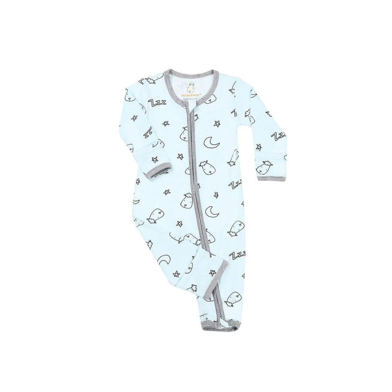 Baa Baa Sheepz Romper Zip Sweet Dreams Baa Baa – Blue