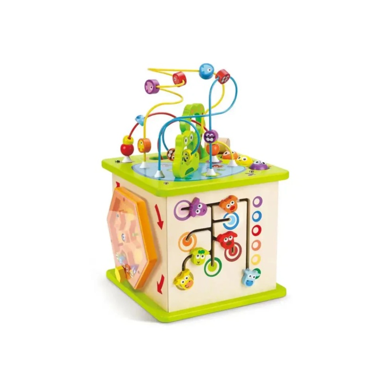Hape Country Critters Wooden Activity Play Cube