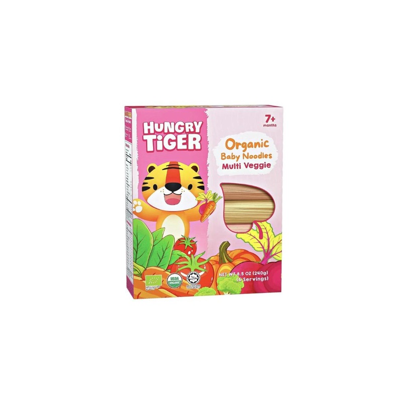 Hungry Tiger Organic Baby Noodles – Multi Veggie