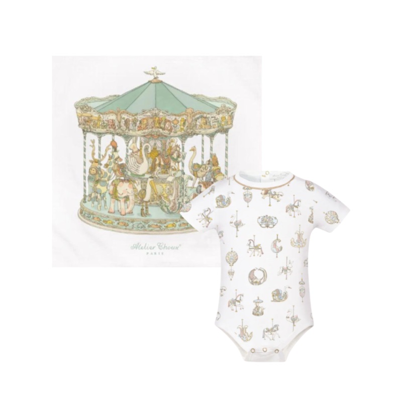 Atelier Choux (Carre & Onesie) Gift Set