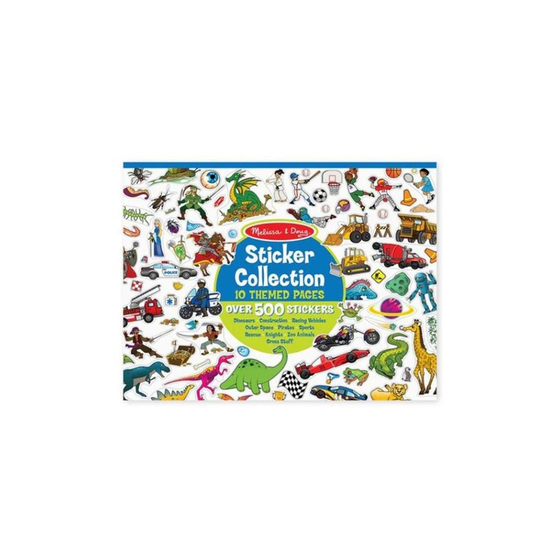 Melissa & Doug Sticker Collection Book – Blue