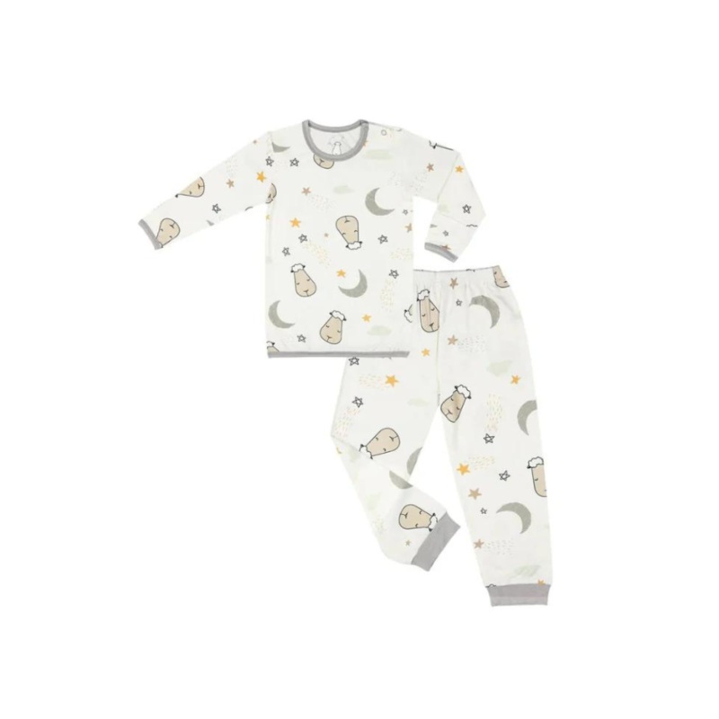 Baa Baa Sheepz Pyjamas Set Goodnight Baa Baa – White