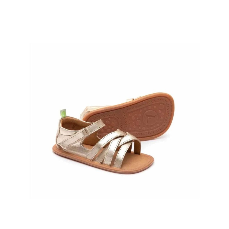 Tip Toey Joey Toddler Sandal Criss Cross – Champagne
