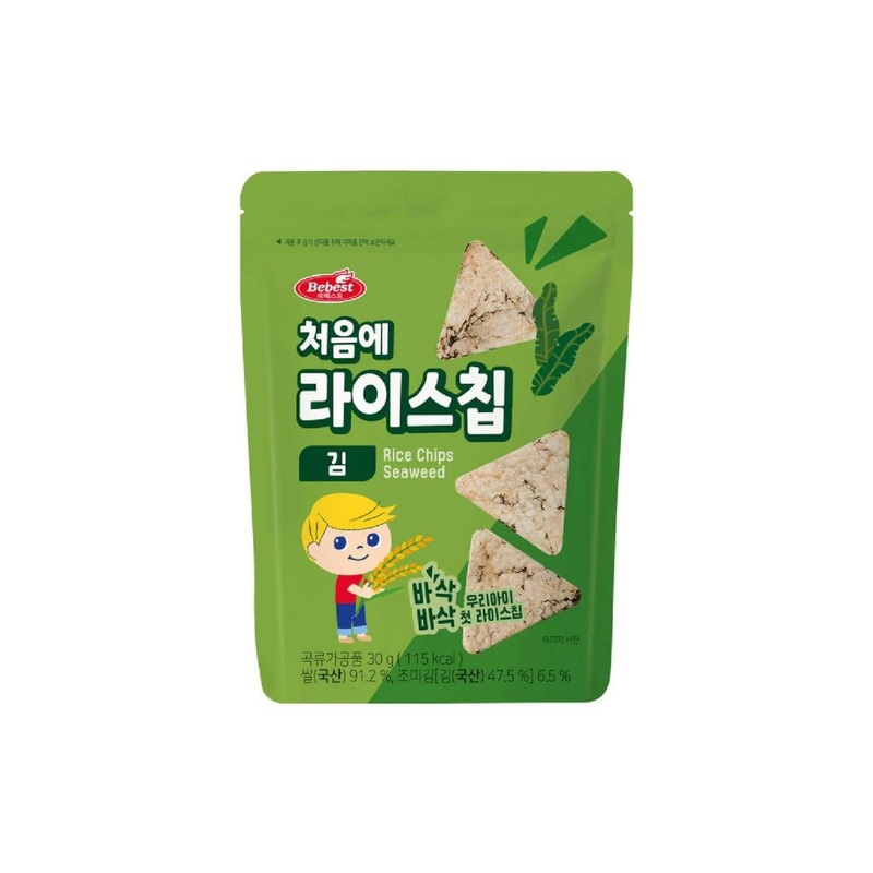 Bebest Kids Rice Chips – Seaweed