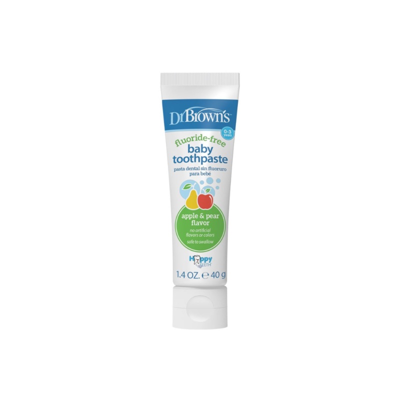 Dr. Browns Happy Teeth Fluoride-Free Toothpaste (Apple Pear)