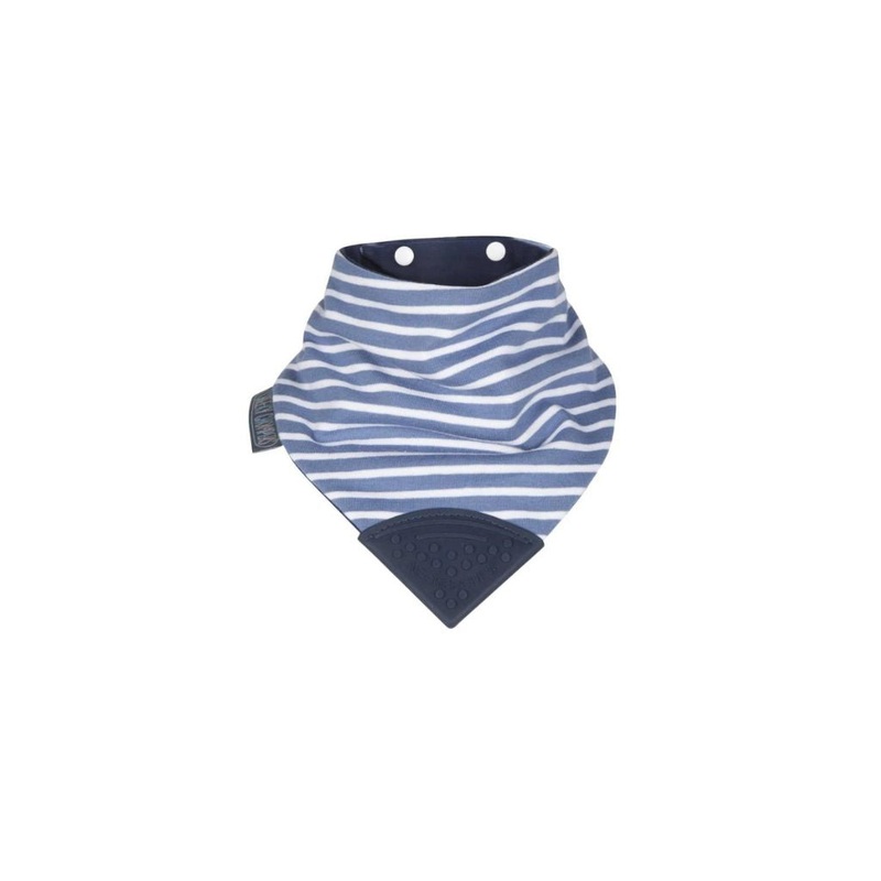 Cheeky Chompers Preppy Stripes Neckerchew – Teething Dribble Bib