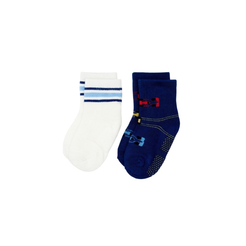 Not Too Big Printed Bamboo Socks (2 Pack)