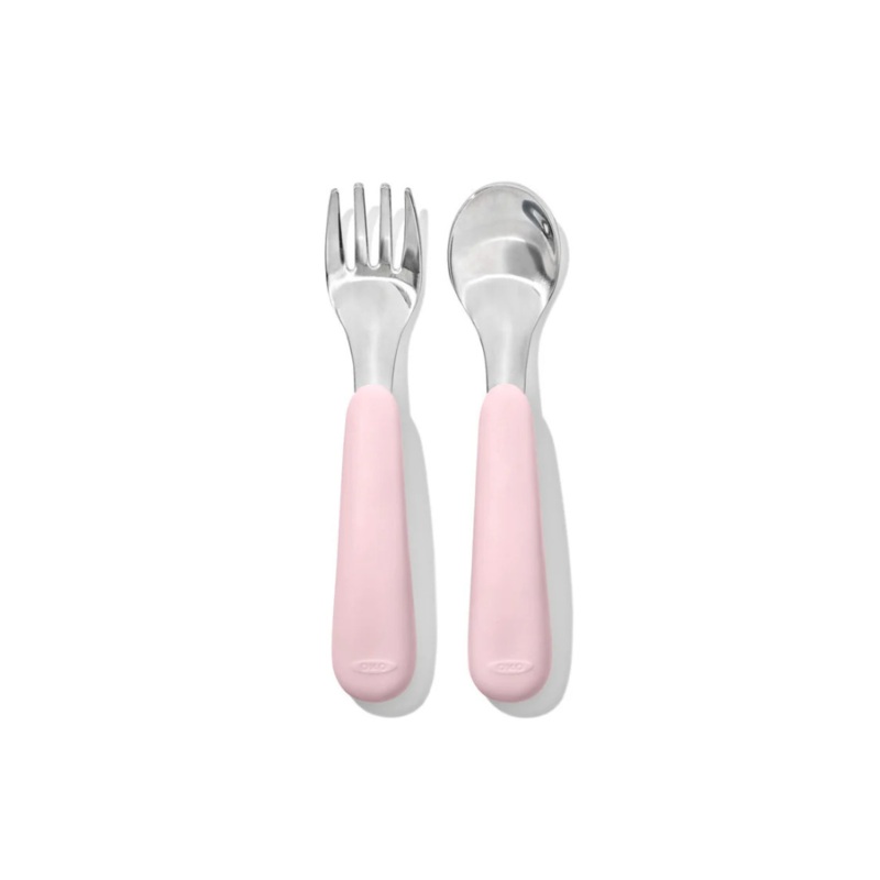Oxo Tot On-The-Go Fork And Spoon Set
