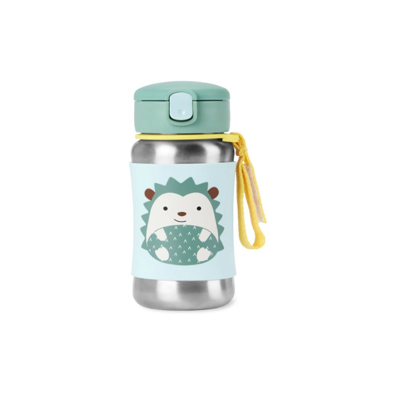 Skip Hop Zoo Insulated Stainless Steel Straw Bottle