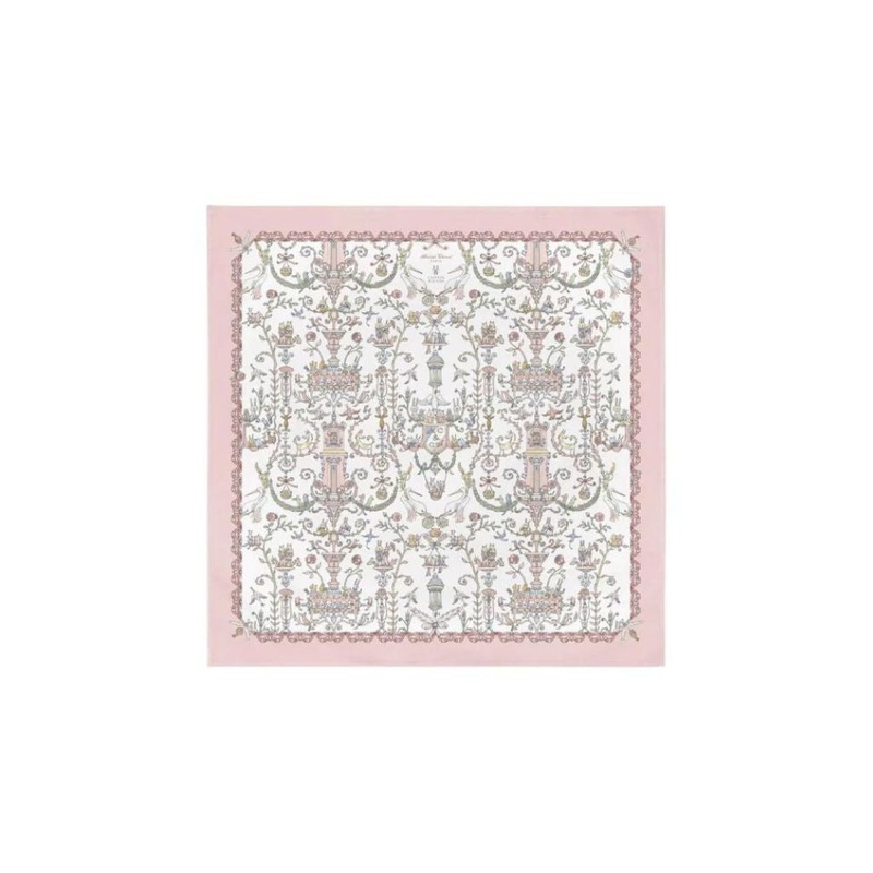 Atelier Choux Carr Toile de Jouy Pink