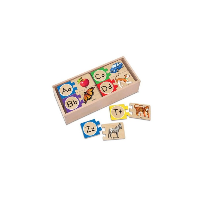 Melissa & Doug Self-Correcting Puzzle – Alphabets