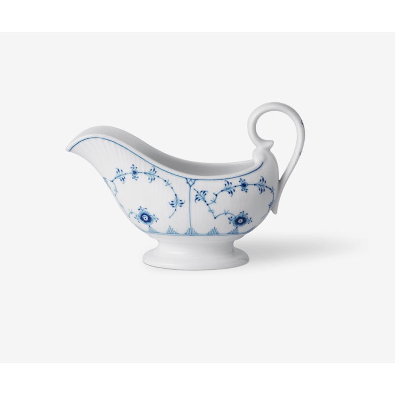 Blue Fluted Plain – Sauce Jug 37 cl