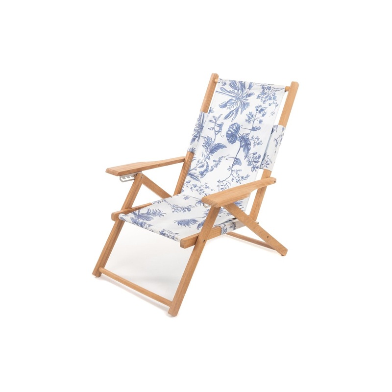 Tommy Printed Canvas Beach Chair S97465736
