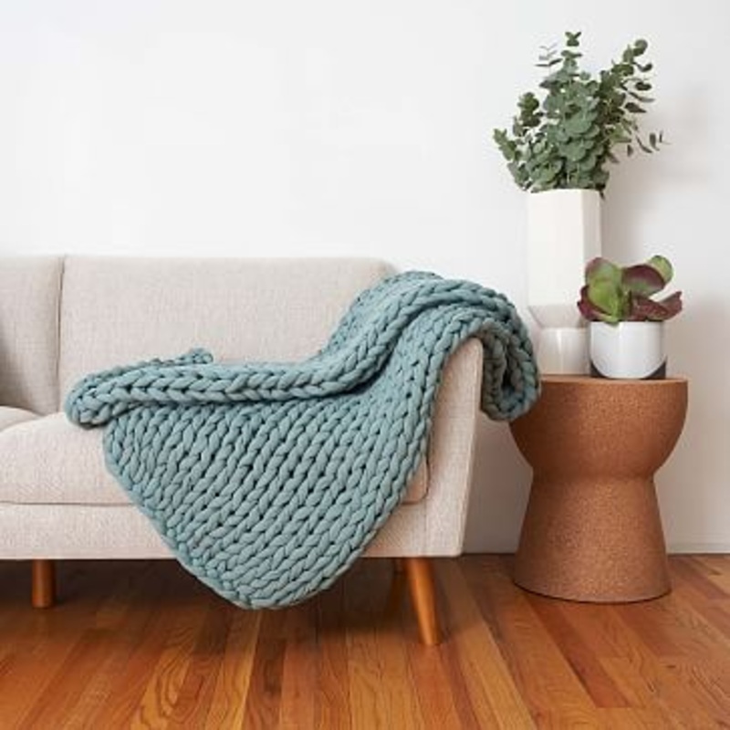 Bearaby TENCEL Napper Weighted Blanket (Amber)