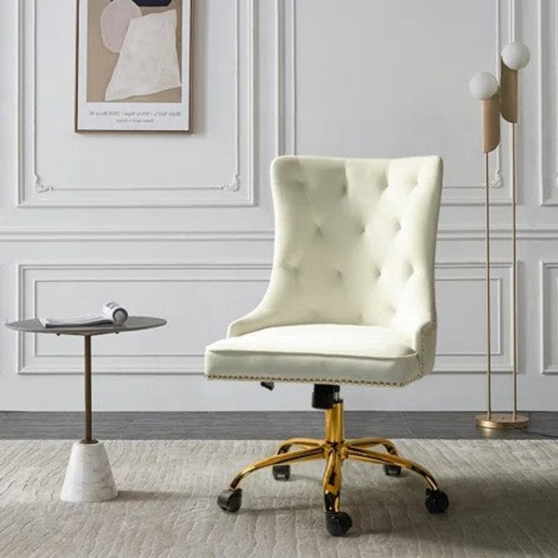 Tufted Back Desk Chair