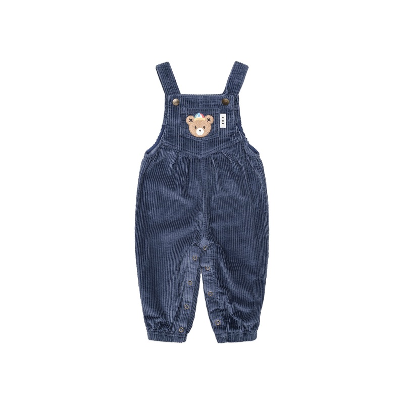 MIDNIGHT CORD OVERALLS