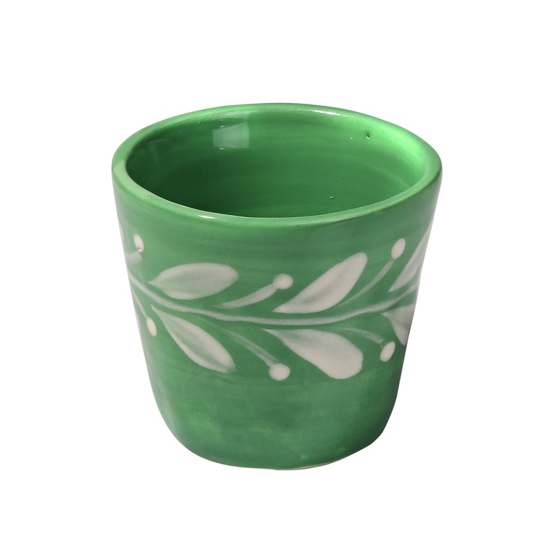 Anna Reverse Green Espresso Cup, Set of 4 S97424648