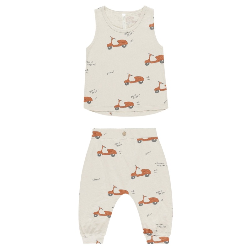 TANK + SLOUCH PANT SET || MOPED