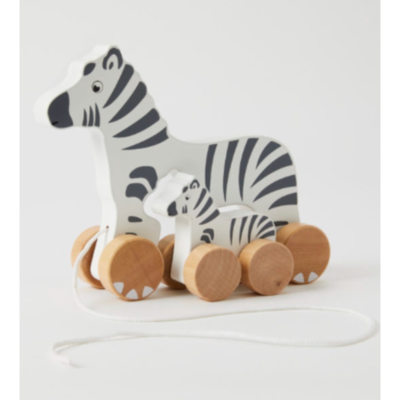Pull Along Zebra & Baby