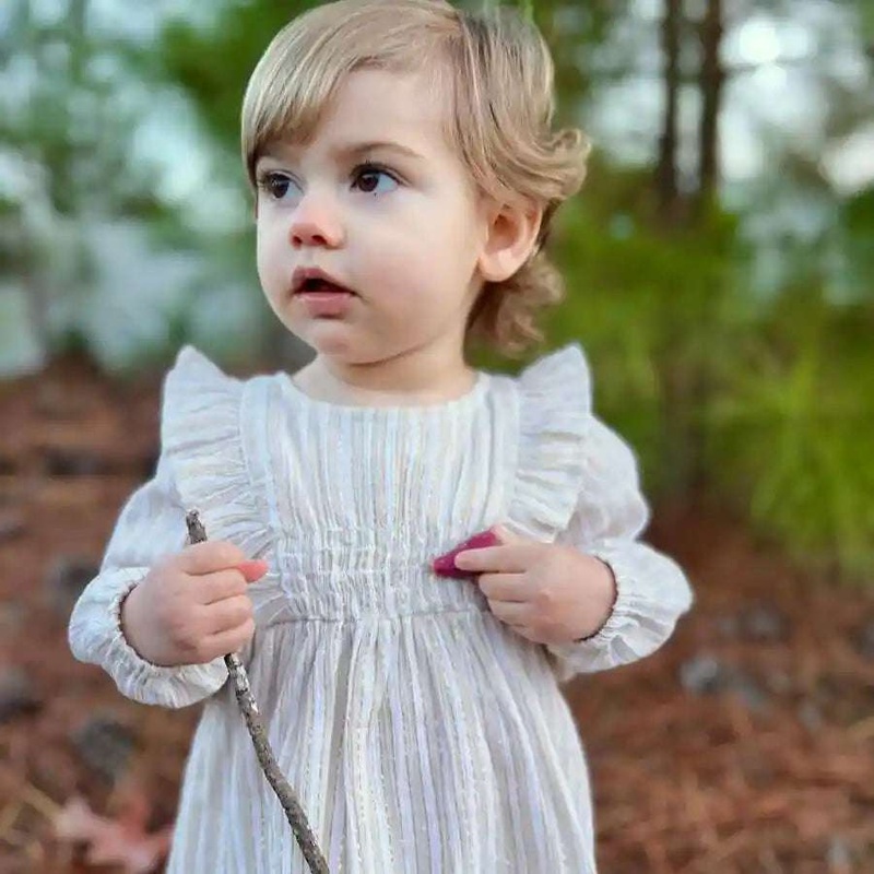 Smocked Ruffle Dress