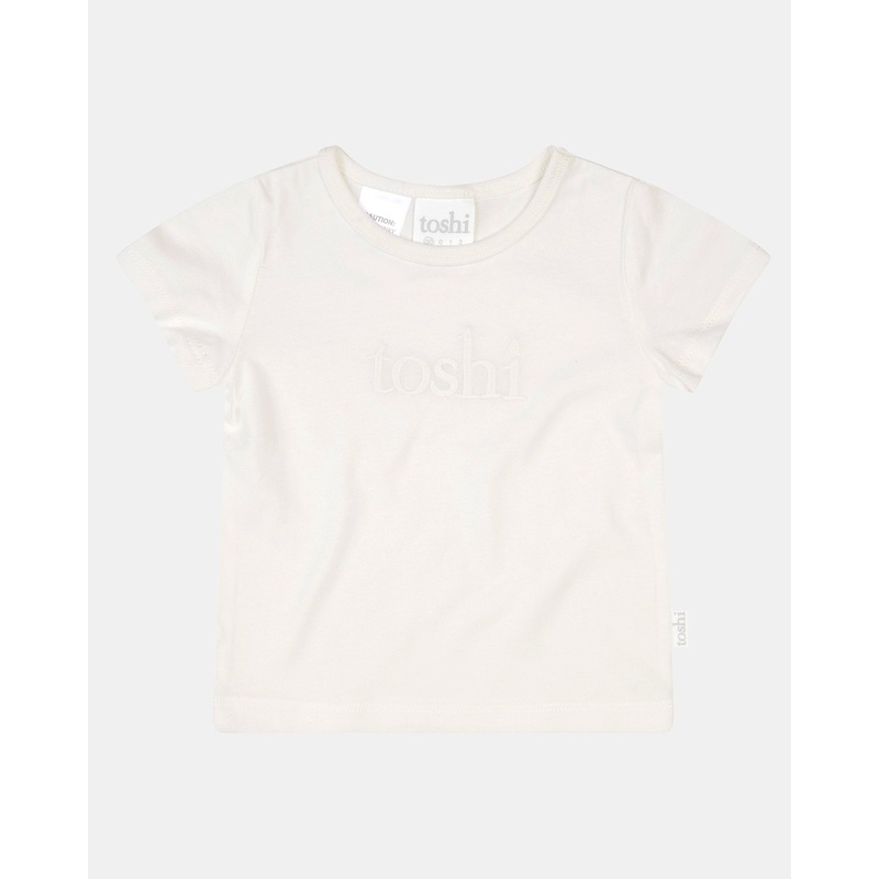 Dreamtime Organic Tee S/S Logo Cream