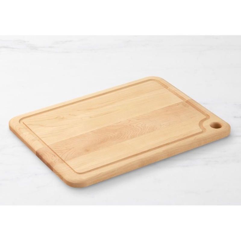 Williams Sonoma Maple Notch Cutting Board
