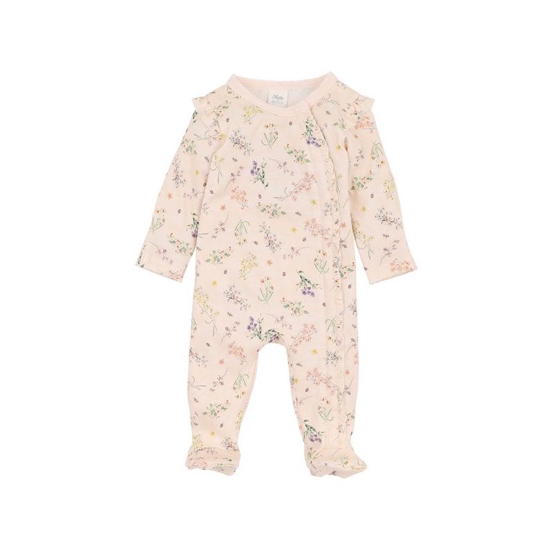 NANCY LS ZIP ONESIE