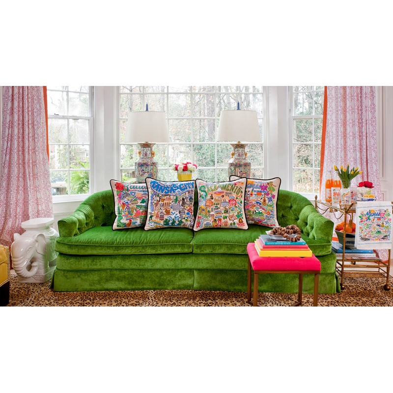 Vanderbilt University Collegiate Embroidered Pillow S97416017