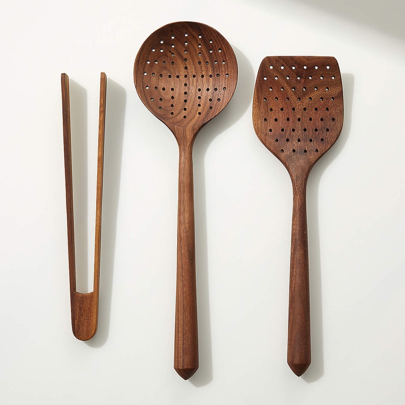 Walnut Utensil Set S97462064
