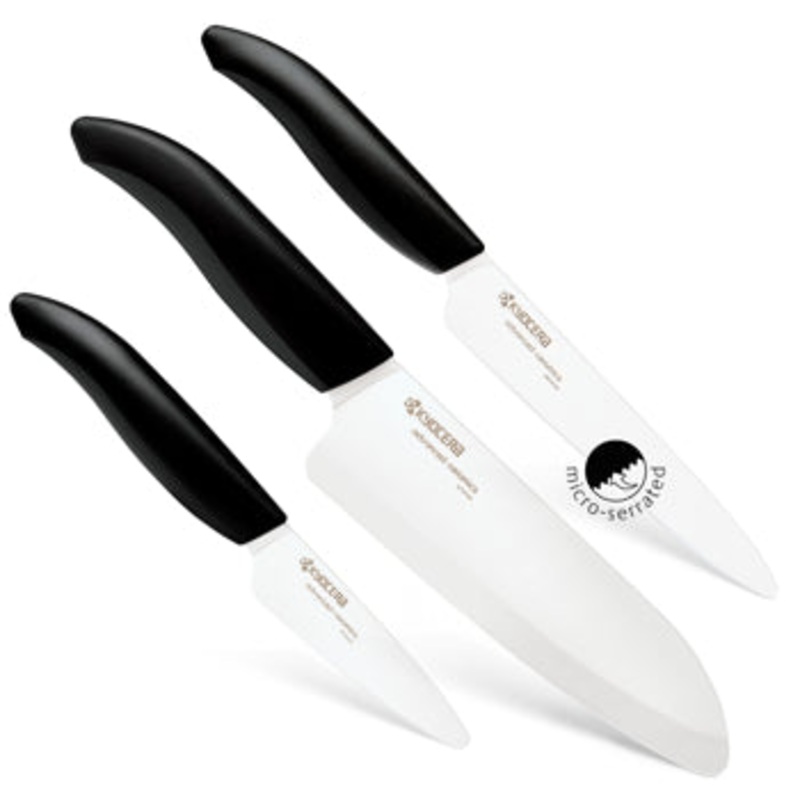 3 Piece Ceramic Knife Set