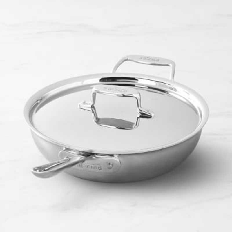 All-Clad d5 6 qt Stainless-Steel Essential Pan
