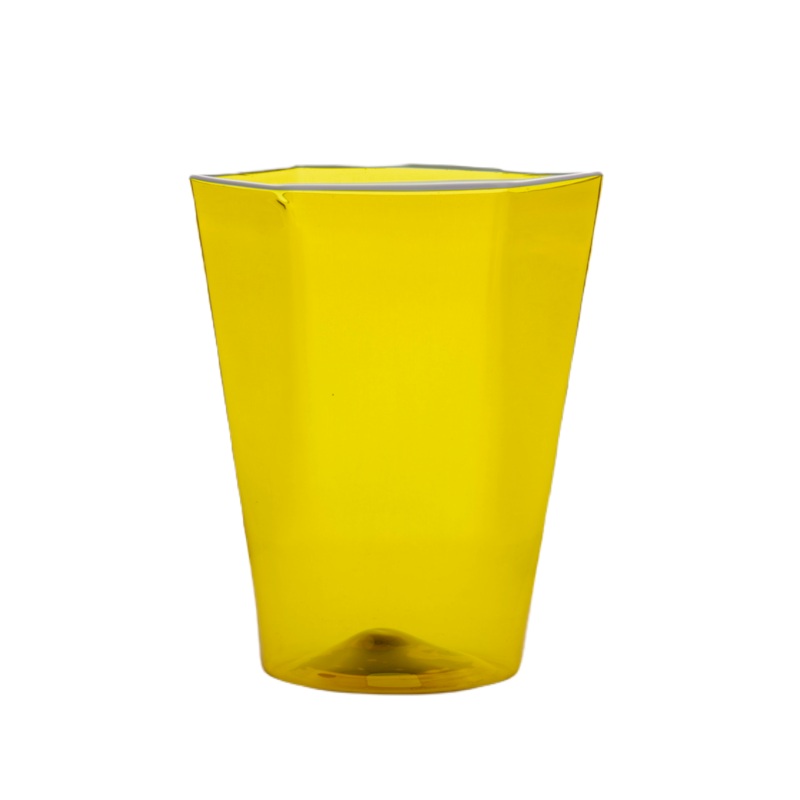 Apple Green Hexagonal Tumbler Blue Rim