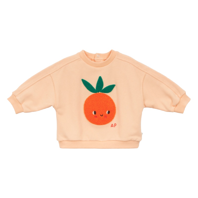 arsene & les pipelettes felicie clementine baby sweatshirt