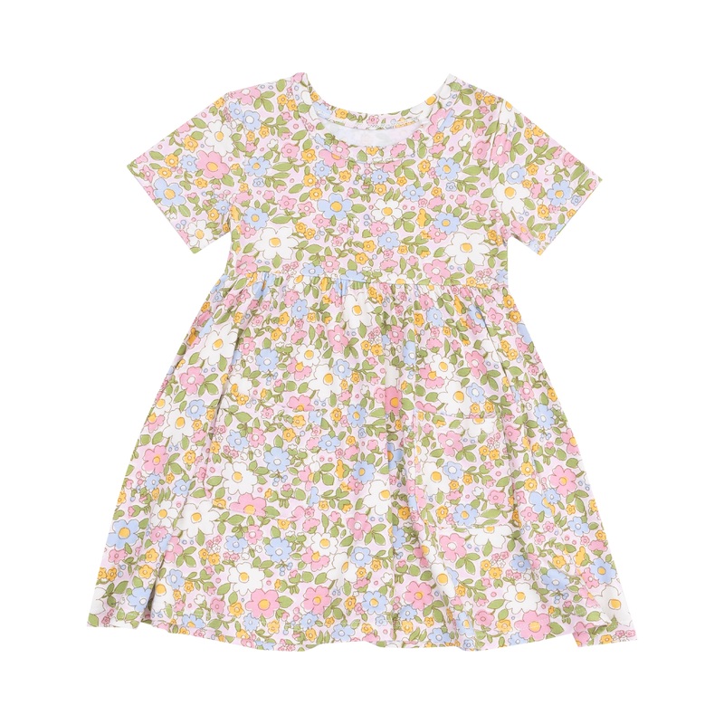 Bubbly Baby Calico S/s Twirly Dress