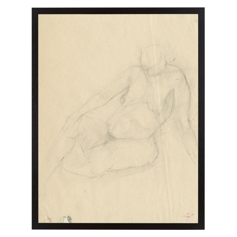 Vintage French Figure Study – Large #3 S97462007