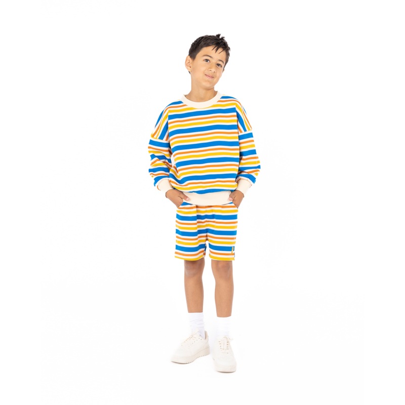 VINTAGE STRIPE SWEATSHIRT