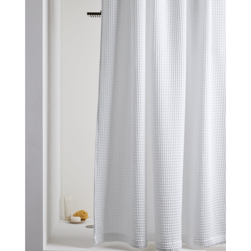 Waffle Shower Curtain S97471995