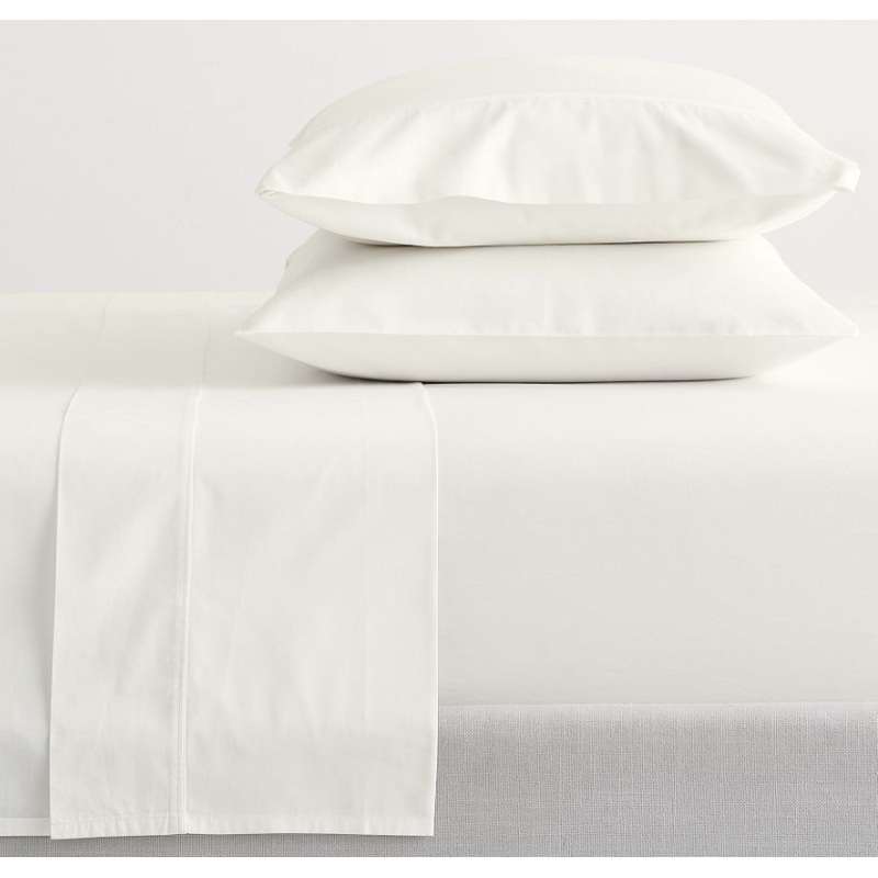 400-Thread-Count Organic Percale Sheet Set – KING