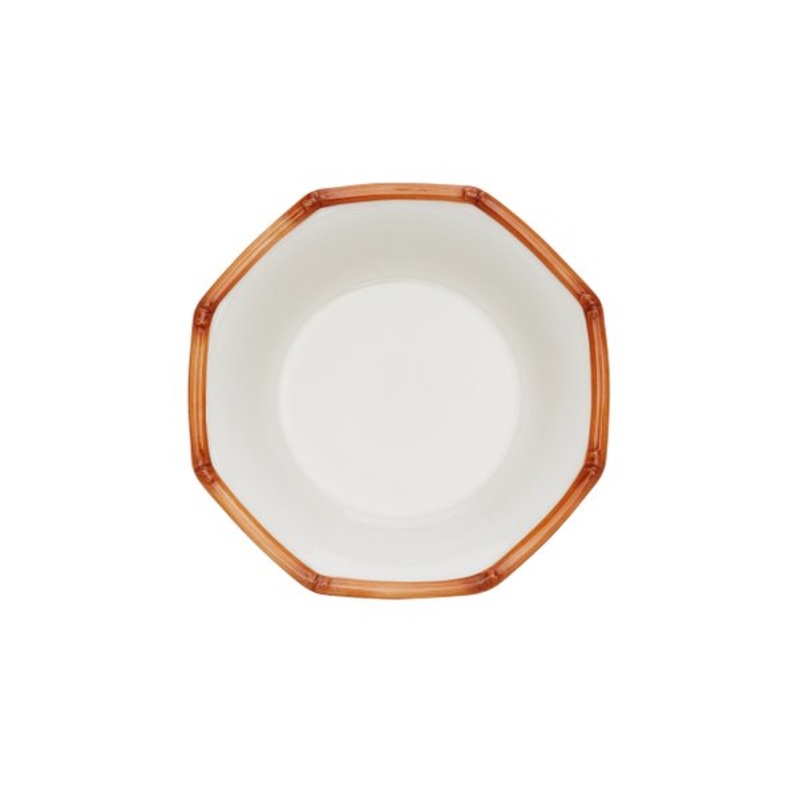 Bamboo Painted Large Ceramic Serving Bowl S97465540