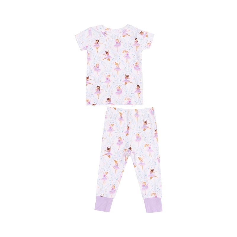 Bow Ballerinas S/S Loungewear Set