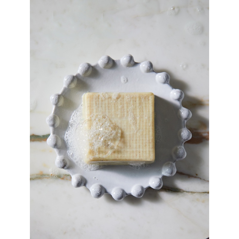 Adlade Hand-Glazed Ceramic Soap Dish