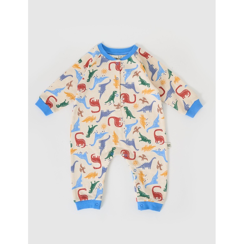 DINO-MITE RELAXED TERRY ROMPER