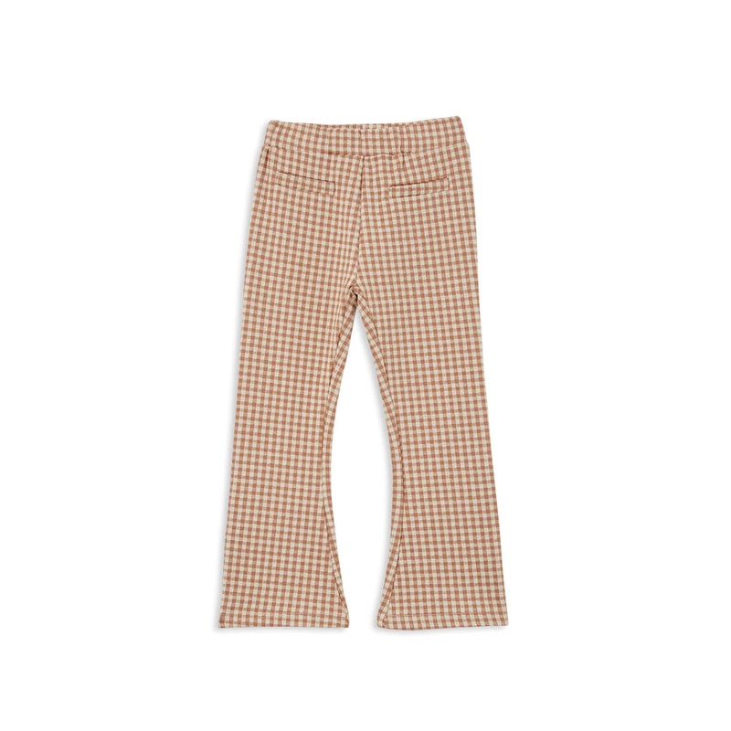 Milky Check Flared Pant