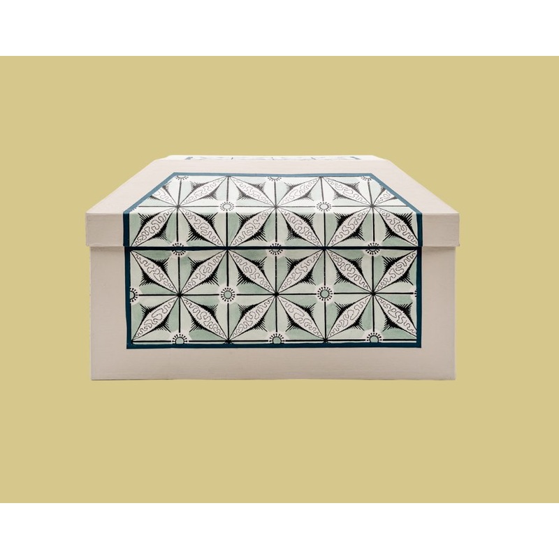 wedding box mezires vert, size: medium